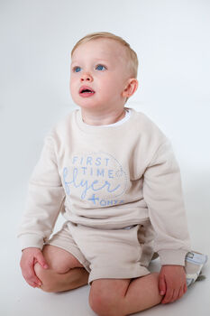 Mini Flyer Personalised Embroidered Airport Sweatshirt Jumper, 6 of 10