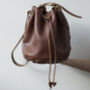 Make Your Own Stitchless Leather Bucket Bag Kit, thumbnail 1 of 7