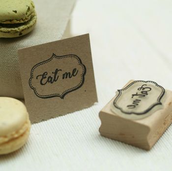 'Eat Me' Rubber Stamp, 2 of 2