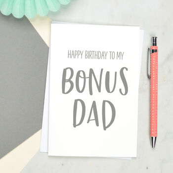 Bonus Dad Birthday Card, 2 of 3