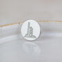 Sterling Silver Cornish Tin Mine Tie Pin, thumbnail 1 of 4