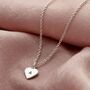 Personalised Mini Heart Charm Necklace, thumbnail 3 of 12