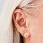Bear Hugs Earrings In Sterling Silver, thumbnail 7 of 8