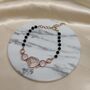Adjustable Heart Love Rose Fold Bracelet, thumbnail 4 of 6