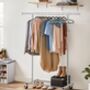 Clothes Rack On Wheels Extendable Hanging Rail, thumbnail 2 of 12