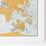 Personalised Scratch The World® Travel Edition Map, thumbnail 11 of 12