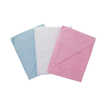 Personalised Hooded Baby Towel Wrap, 5 of 9