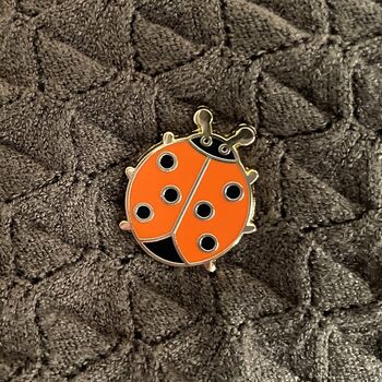 Lucky Ladybird Pin Badge, 4 of 7