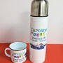 Personalised Swim Wild Flask And Mug Set, thumbnail 5 of 12