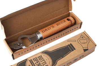 Bottle Opener 'Dad's Beer' In Gift Box | Drink Accessory | Bar Accessory, 6 of 6