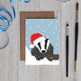 Christmas Woodland Animals Wrapping Paper, thumbnail 4 of 6