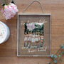'Find Your Tribe' Personalised Hanging Frame, thumbnail 4 of 6