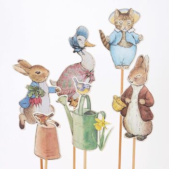Peter Rabbit™ And Friends Cake Toppers X Six, 2 of 3