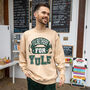 I'll Be There For Yule Men's Christmas Jumper, thumbnail 4 of 5