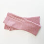 Cosy Cable Knit Plain Colour Medium Fingerless Gloves, thumbnail 6 of 12