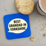 Best Grandad In Yorkshire Coaster, thumbnail 2 of 2