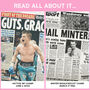 Boxing Personalised UK Sports Gift Newspaper Book, thumbnail 12 of 12