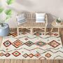 Allensville Geometric Shag Area Rug, thumbnail 1 of 12
