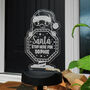 Personalised Santa Stop Here Solar Light – Christmas Outdoor LED, thumbnail 4 of 9