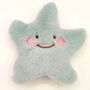 Mini Starfish Plush Soft Toy Mint In Gift Box, thumbnail 1 of 6