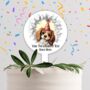 Personalised King Charles Spaniel Birthday Break Through Dog, thumbnail 4 of 8