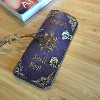 Personalised Book Of Spells Glasses Case, 3 of 5