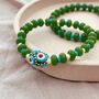 Maya Jade Bead Bracelet, thumbnail 1 of 6