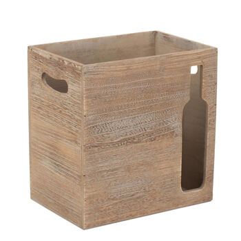 Personalised Wine Lover’s Wooden Bottle Carrier, 5 of 7