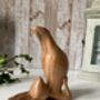 11cm Yoga Bunny Rabbit Figurine Pilates Statue Gift, thumbnail 9 of 10