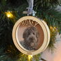 Personalised Wooden Pet Christmas Decoration, thumbnail 6 of 6