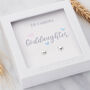 Luxury Sterling Silver Heart Earrings For Goddaughter, thumbnail 1 of 3