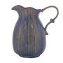 Stainforth Large Blue Ceramic Jug Vase, thumbnail 2 of 11