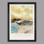 Crinkle Crags Cloud Inversion Lake District Poster Print, thumbnail 2 of 5