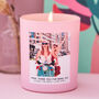 Friendship Personalised Photo Candle, thumbnail 1 of 2