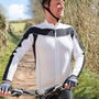 Personalised Long Sleeve White Cycling Jersey, thumbnail 3 of 3