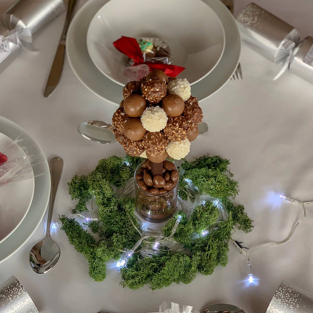personalised mixed truffle tree by sweet trees