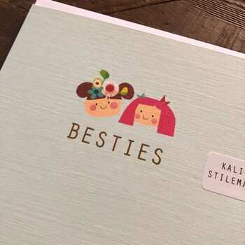 Gold Foiled Besties Card, 3 of 5