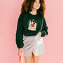 Winter Wonderland Embroidered Sweatshirt, thumbnail 12 of 12