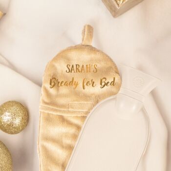 Personalised Baguette Hot Water Bottle, 3 of 8
