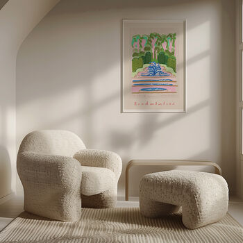 The Alnwick Garden Art Print Northumberland Poster, 4 of 5