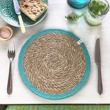 Natural Seagrass/Jute Tablemat, 5 of 7