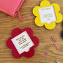 Flower Teacher Gift Post It Note Holder, thumbnail 2 of 8