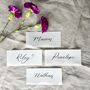 Vellum Calligraphy Place Cards, thumbnail 2 of 5