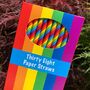Rainbow Paper Drinking Straws Pack Of 38 Eco Straws, thumbnail 1 of 6