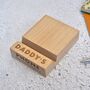 Personalised Daddy Wooden Phone Stand, thumbnail 2 of 5