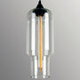 Art Deco Glass Pendant Light, thumbnail 6 of 11