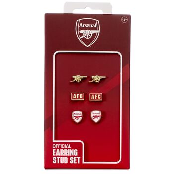 Arsenal Football Club Stud Earring Set, 4 of 6