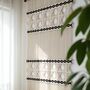 Large Natural Macrame Wall Hanging, Pure Cotton Handmade Wall Decor 'Sabbia', thumbnail 2 of 5