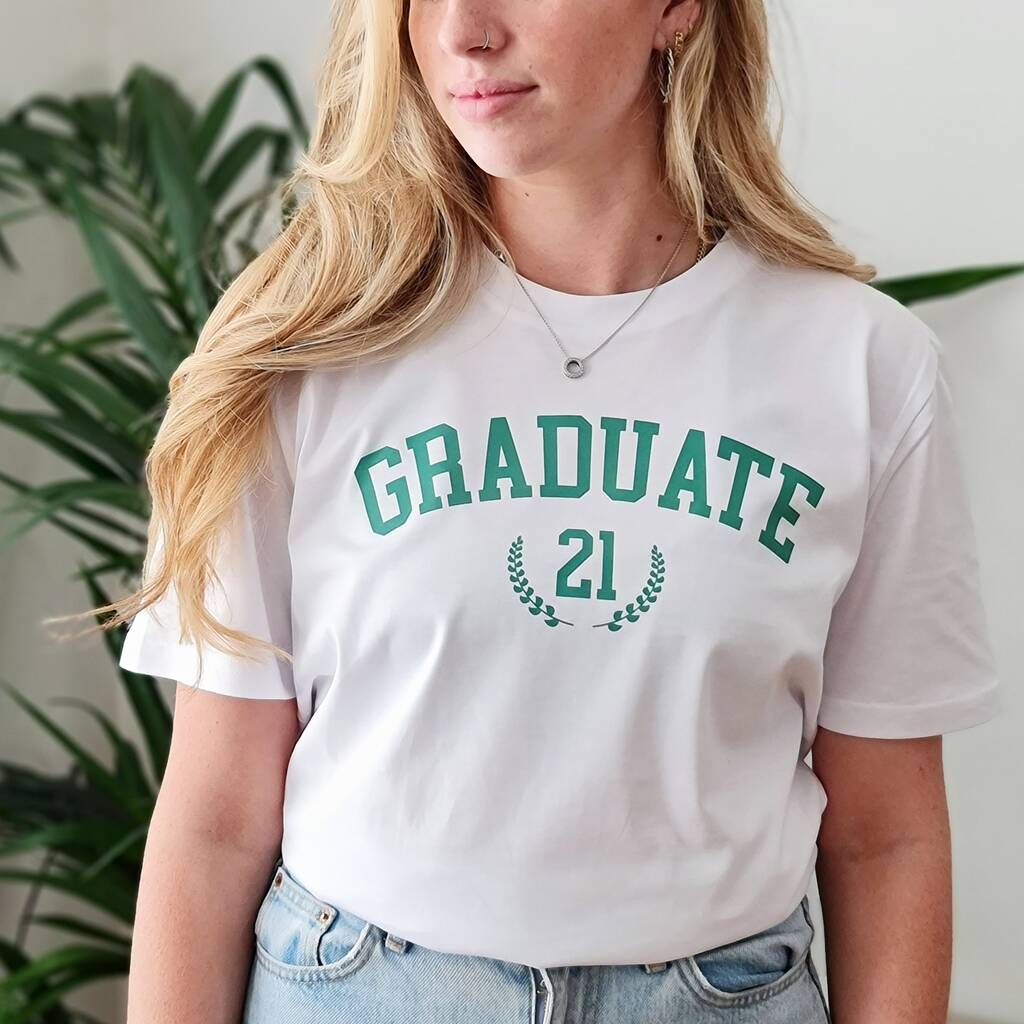 Personalised Graduation Celebration T Shirt, 1 of 5