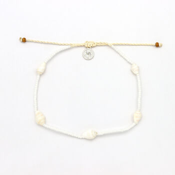 Giada Rahayu Shell Beaded Surf Anklet, 3 of 6